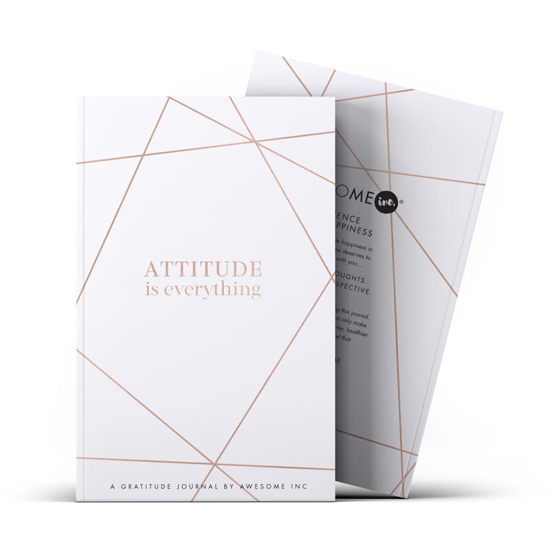 Atitude is everything mini gratitude journal