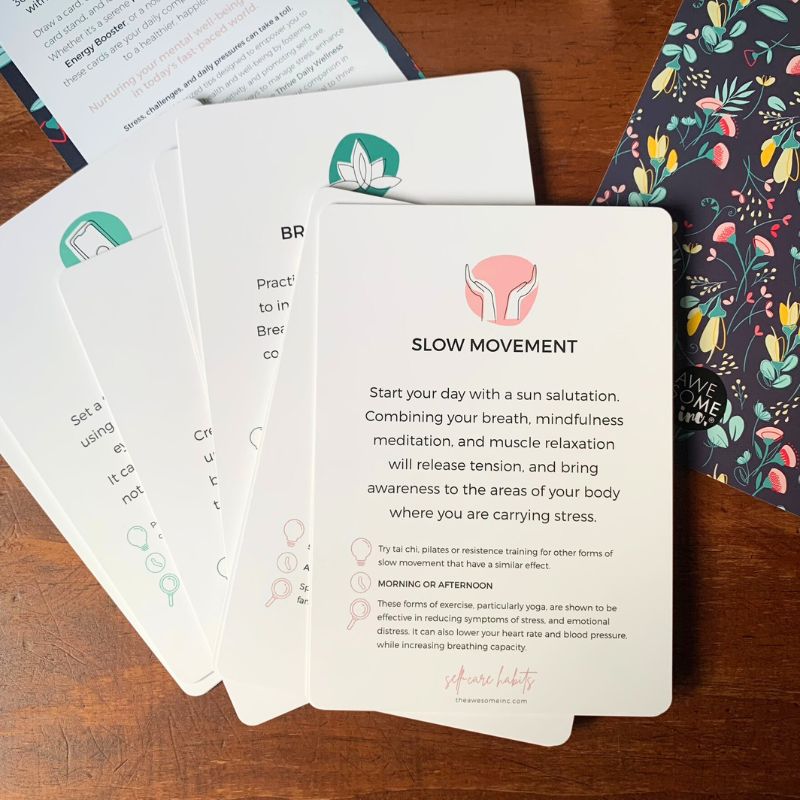 Thrive - Daily Wellness Card Deck (age 9+)