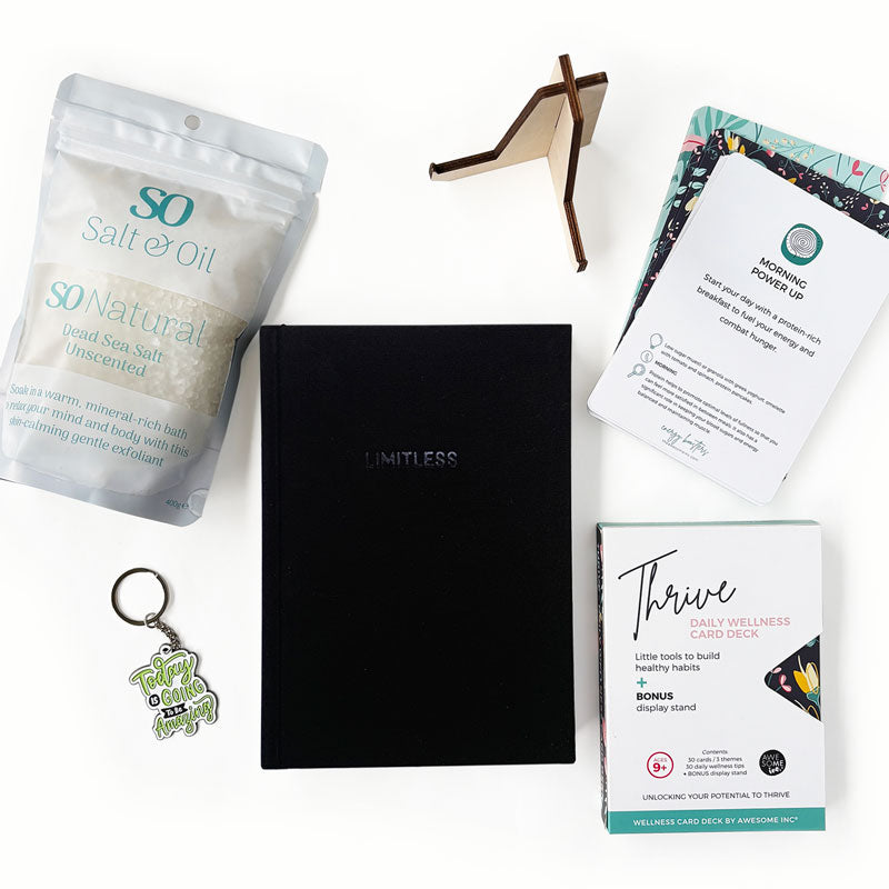 Limitless adult gratitude bundle for mental health and wellbeing 