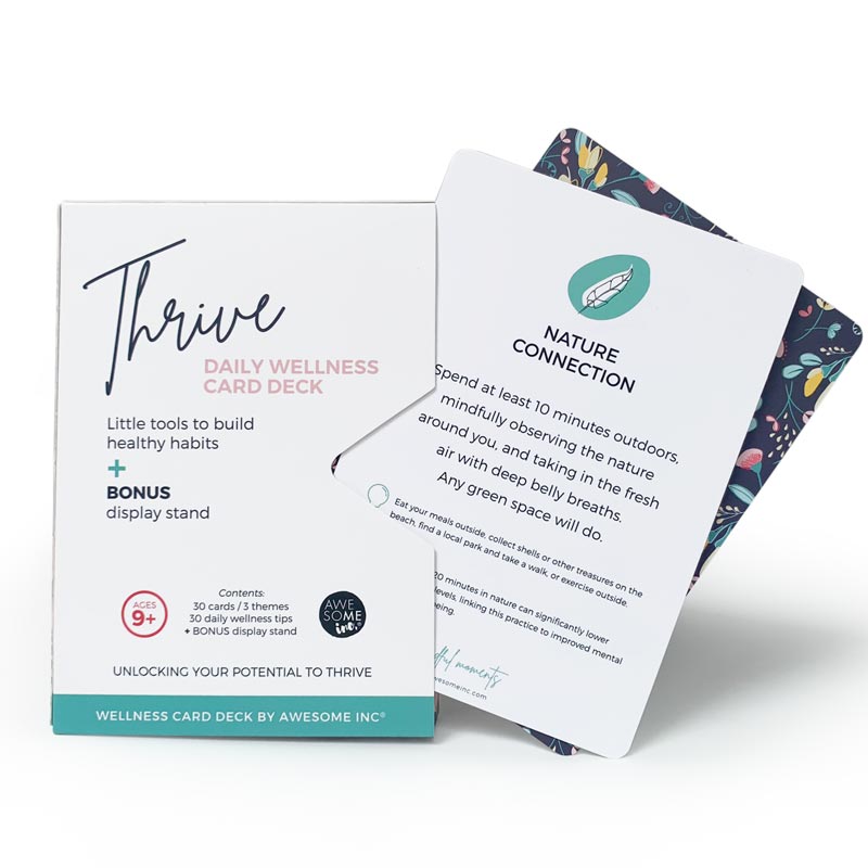 Thrive - Daily Wellness Card Deck (age 9+)