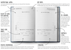 Gratitude journal for mindset and mental health 